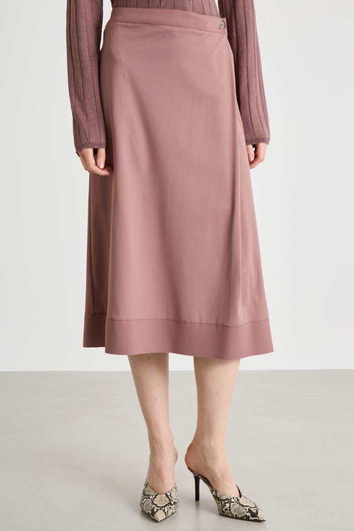 Technical jersey midi skirt Intrend - 2