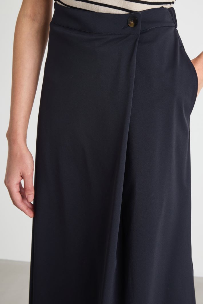 Technical jersey midi skirt Intrend - 3