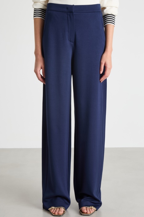 Pantalone ampio in jersey