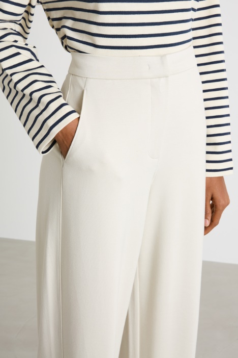 Pantalone ampio in jersey