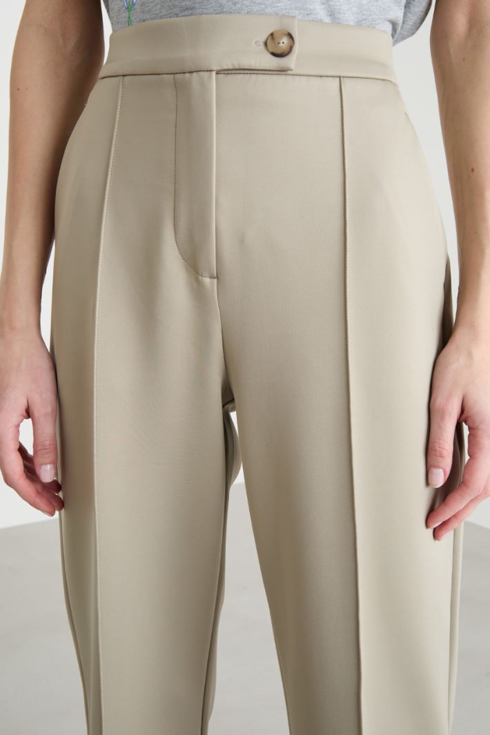Pantalón en tejido compacto Intrend - 3