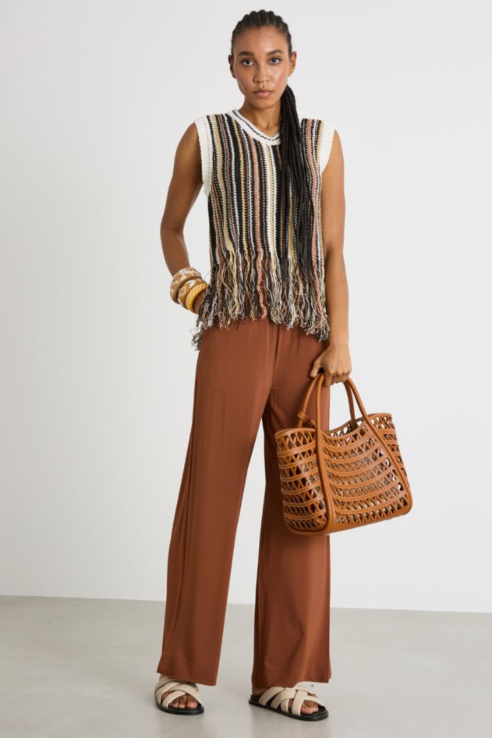 Pantalone in jersey fluido Intrend