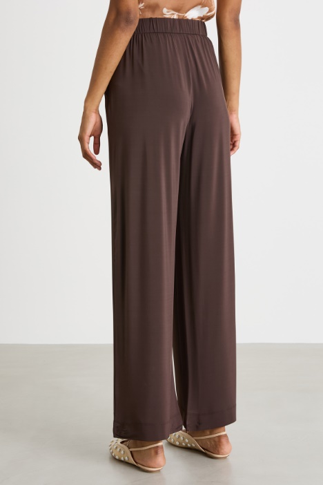 Pantalone in jersey fluido