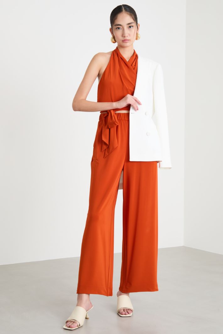 Flowing jersey trousers Intrend