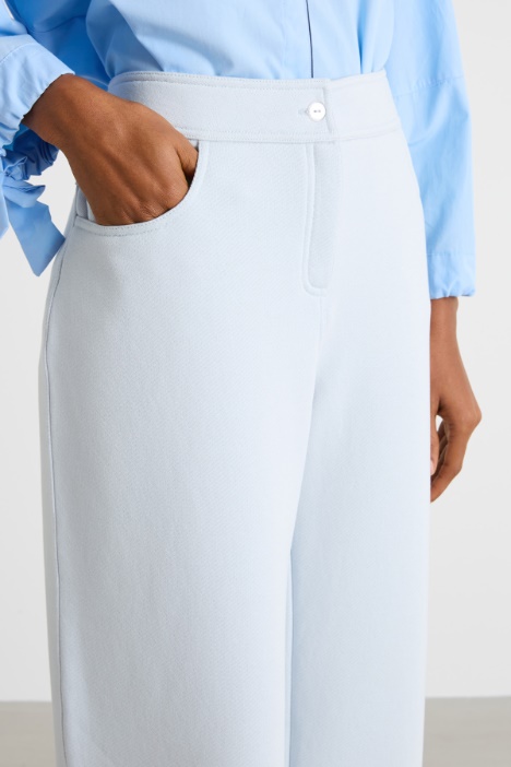 Pantalone ampio in felpa