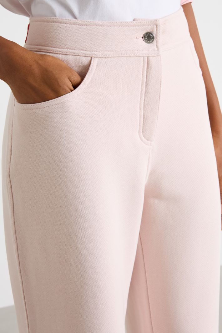 Wide leg fleece trousers Intrend - 3