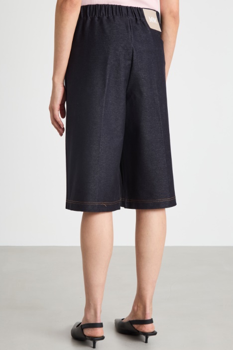 Bermuda con vita elasticizzata