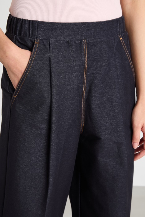 Bermuda con vita elasticizzata