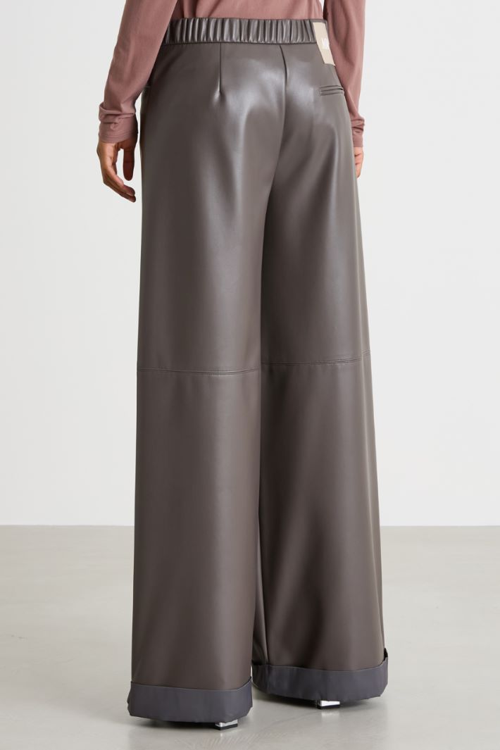 Coated jersey trousers Intrend - 4