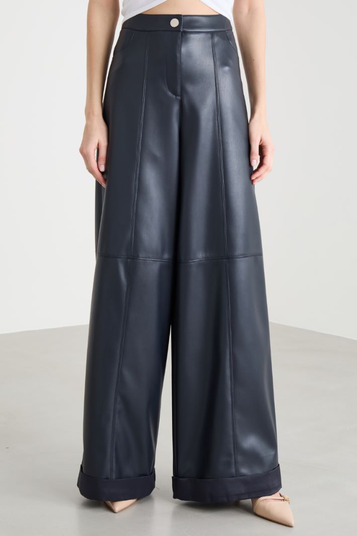 Coated jersey trousers Intrend - 2