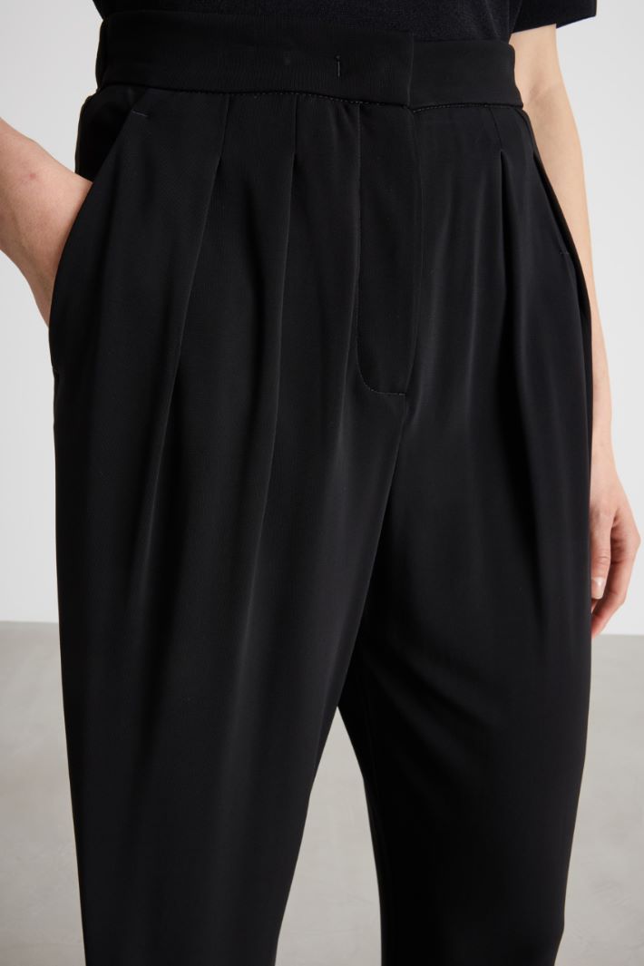 Pantalone carrot in jersey Intrend - 3