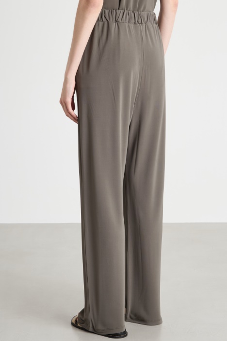 Pantalone con vita elasticizzata