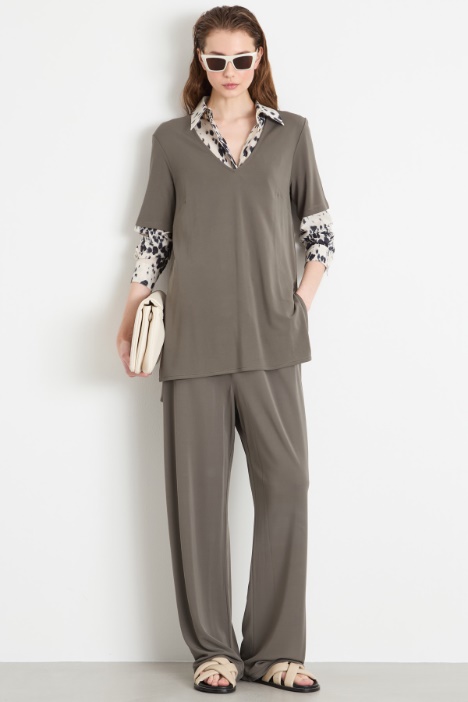 Pantalone con vita elasticizzata Intrend