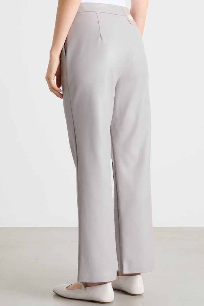 Coated jersey trousers Intrend - 4