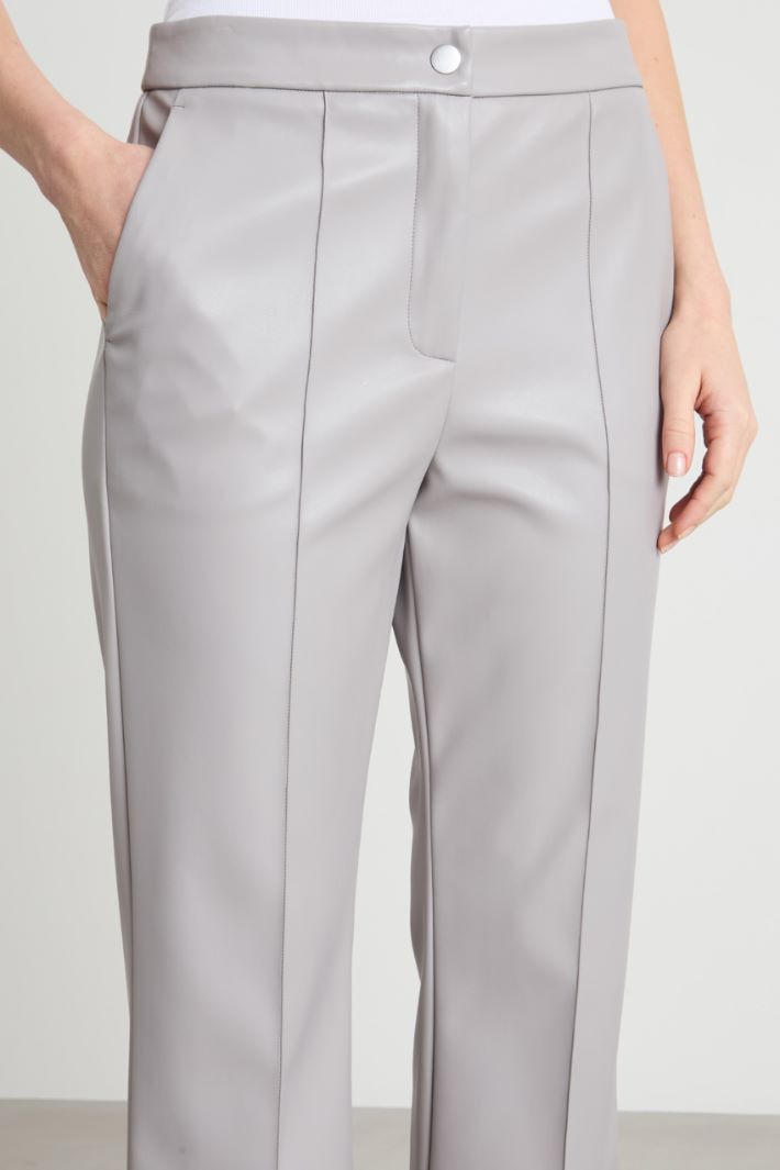 Coated jersey trousers Intrend - 3
