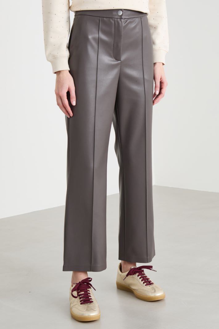 Coated jersey trousers Intrend - 2