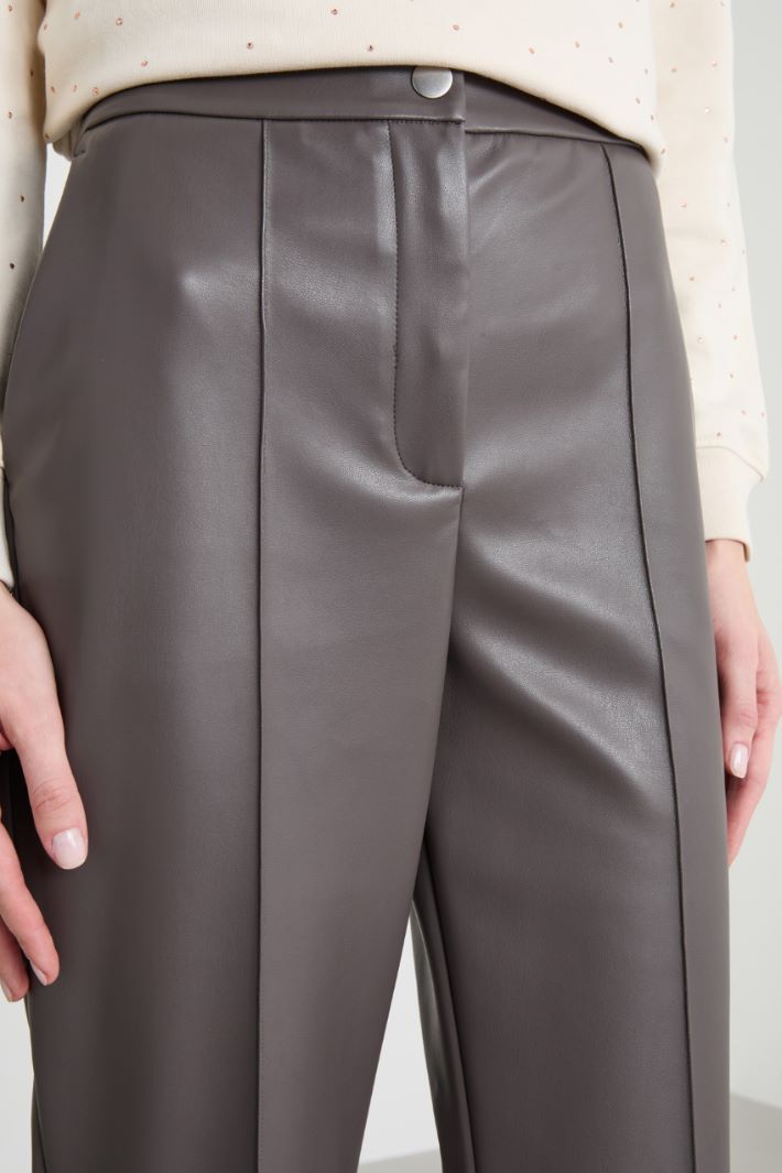 Coated jersey trousers Intrend - 3