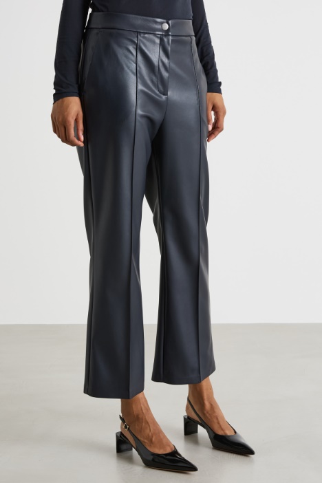 Pantalone in jersey spalmato