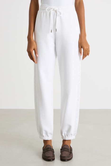 Pantalone jogging in felpa