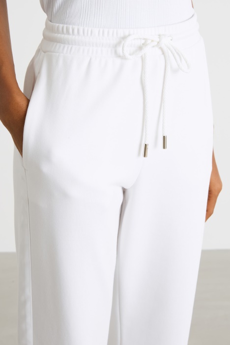 Pantalone jogging in felpa