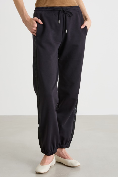 Pantalone jogging in felpa