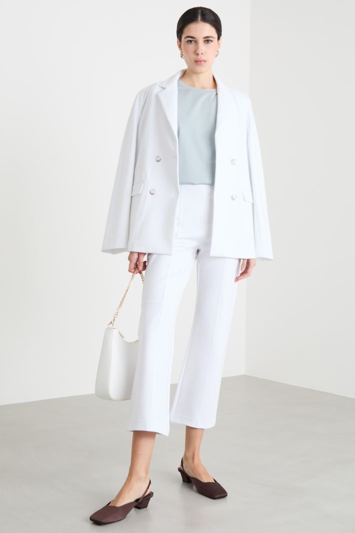 Central Pintuck Trousers Intrend