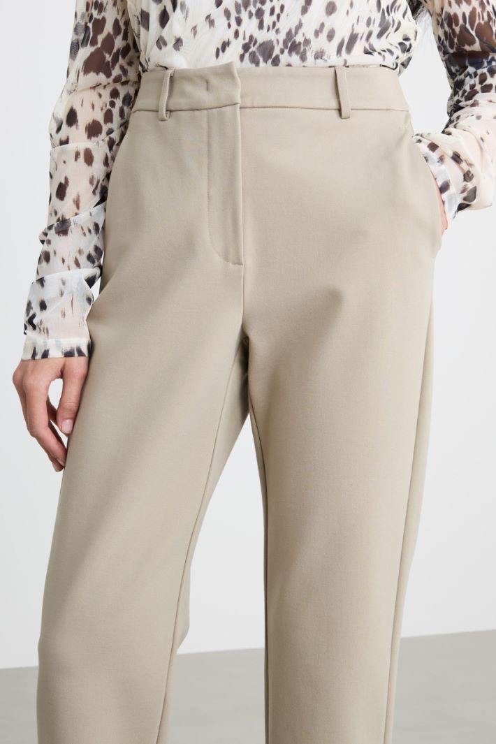 Pantalone dritto a vita alta Intrend - 3