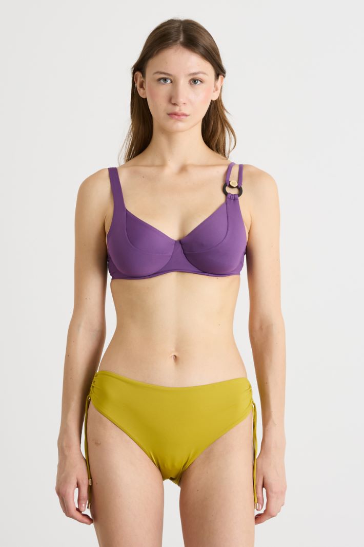 Jersey drawstring bikini bottoms Intrend - 2