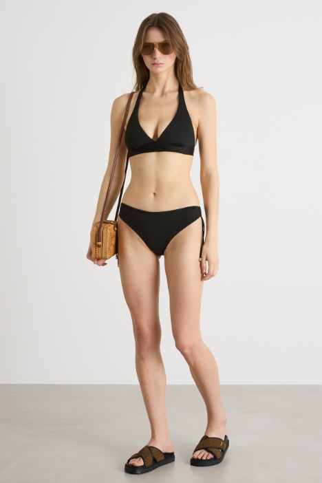 Jersey drawstring bikini bottoms Intrend