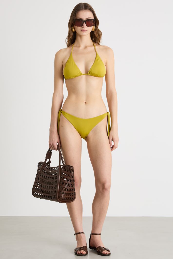 Jersey triangle bikini top Intrend