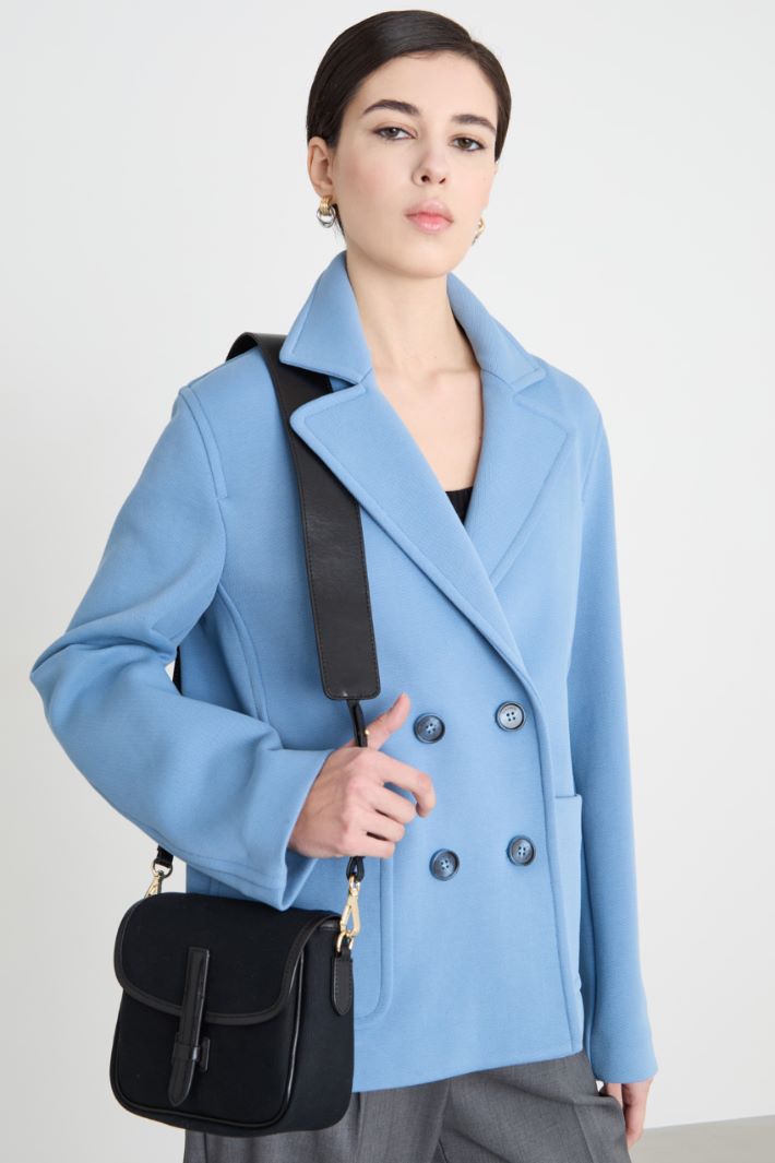 Caban in jersey piqué Intrend - 2