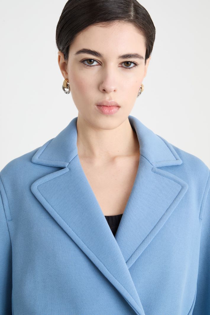 Caban in jersey piqué Intrend - 3