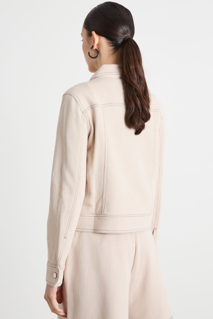 Cotton fleece jacket Intrend - 4