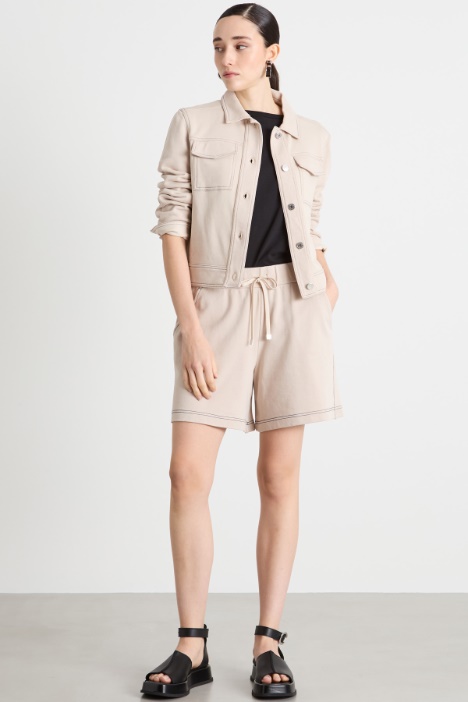 Cotton fleece jacket Intrend