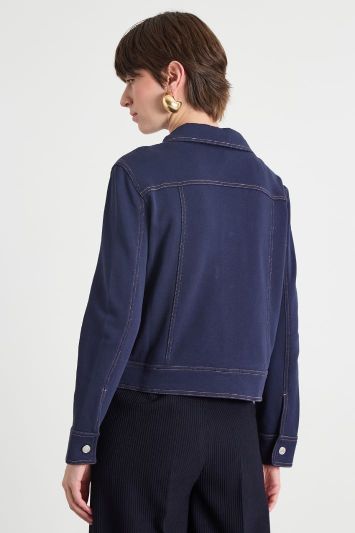 Cotton fleece jacket Intrend - 4