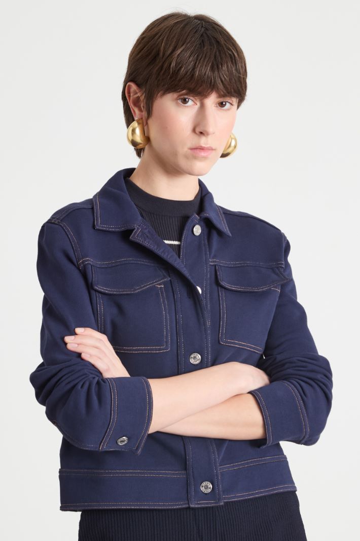 Cotton fleece jacket Intrend - 2