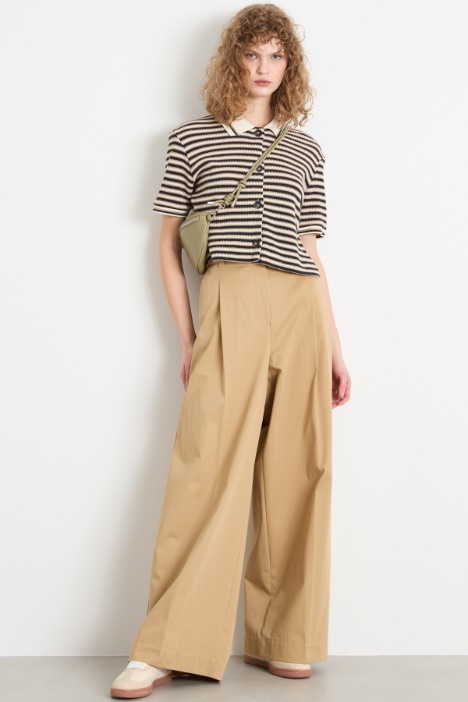 Camicia boxy in jersey Intrend