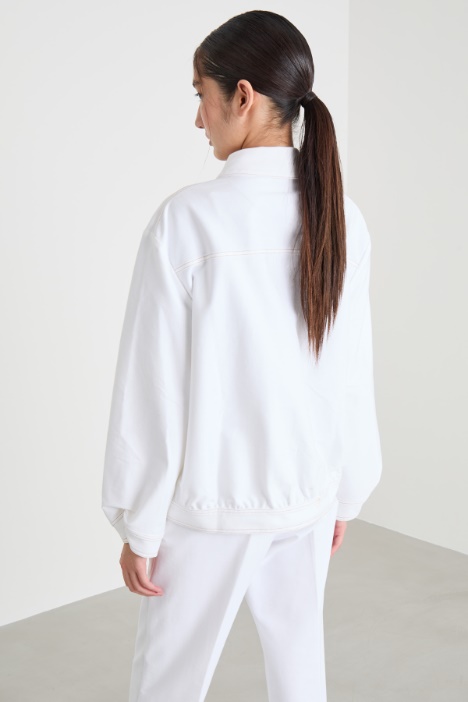 Giacca a camicia in tela