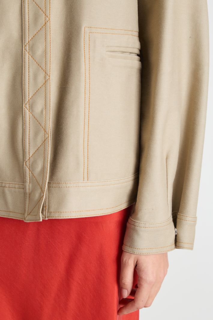 Canvas shirt jacket Intrend - 3