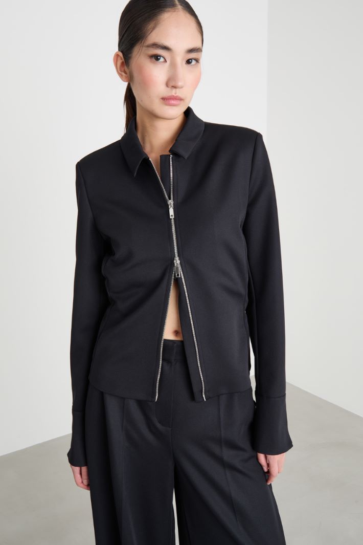 Piqué jersey jacket Intrend - 2