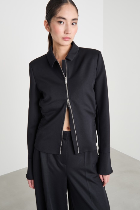 Piqué jersey jacket Intrend