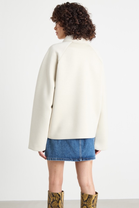 Giacca in jersey accoppiato