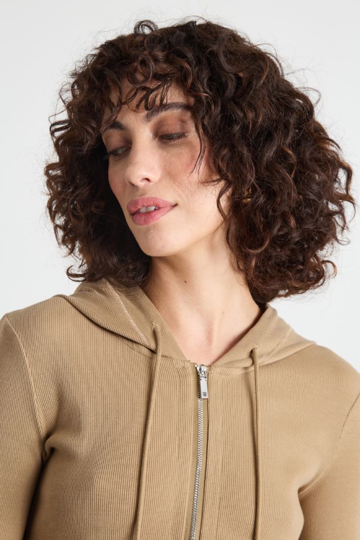 Felpa con cappuccio Intrend - 3