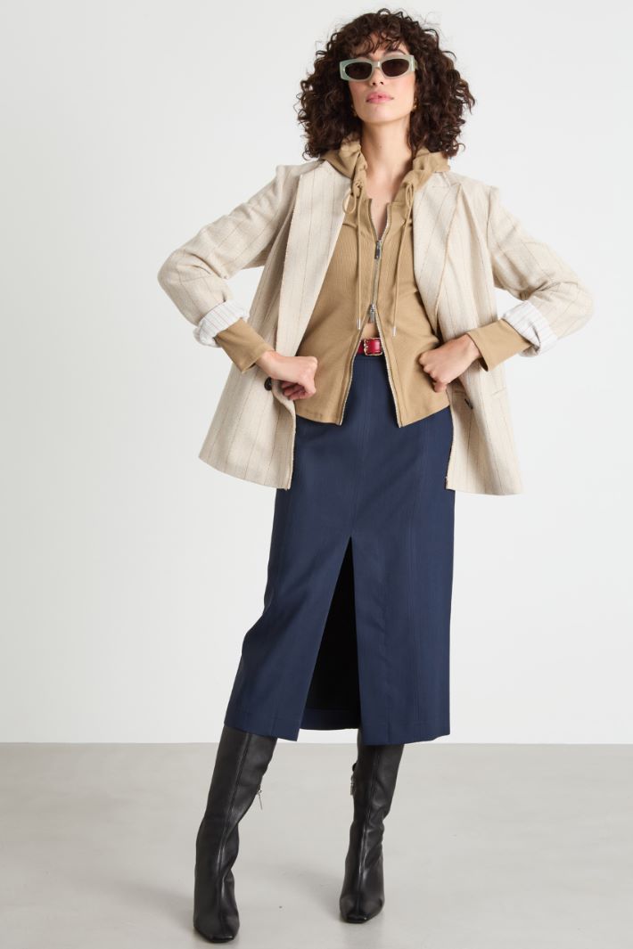 Felpa con cappuccio Intrend