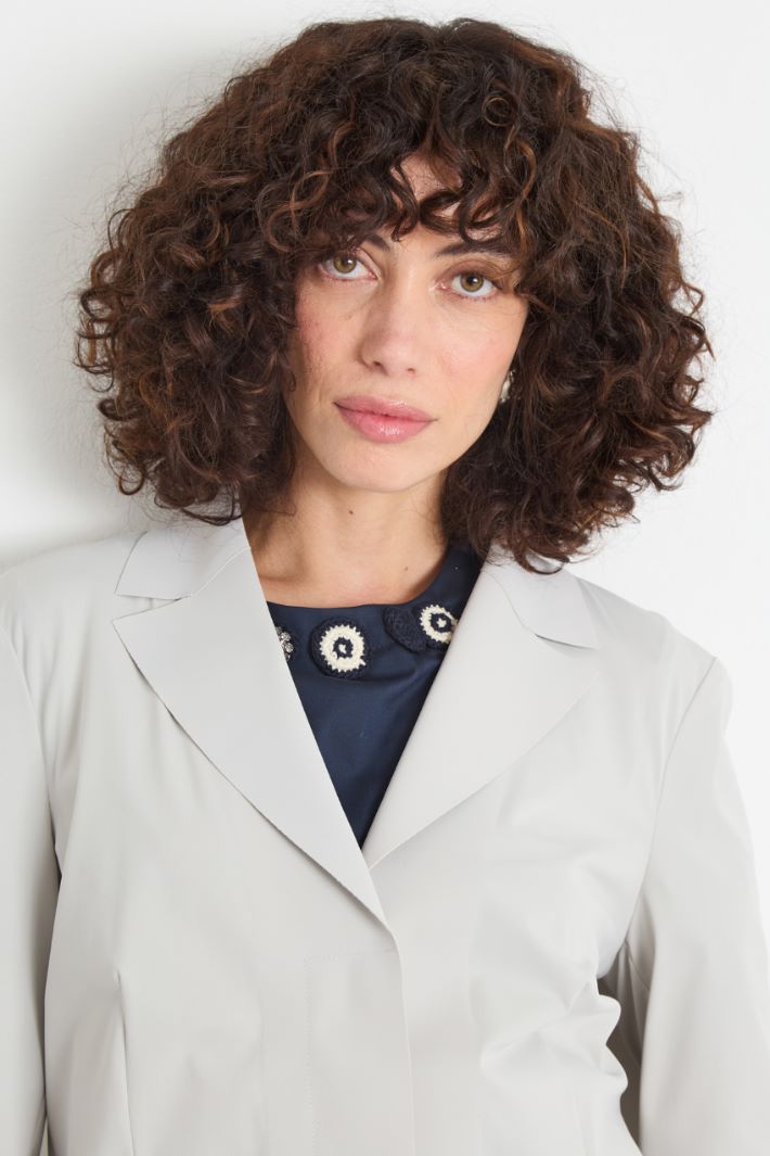 Single-breasted jersey blazer Intrend - 3