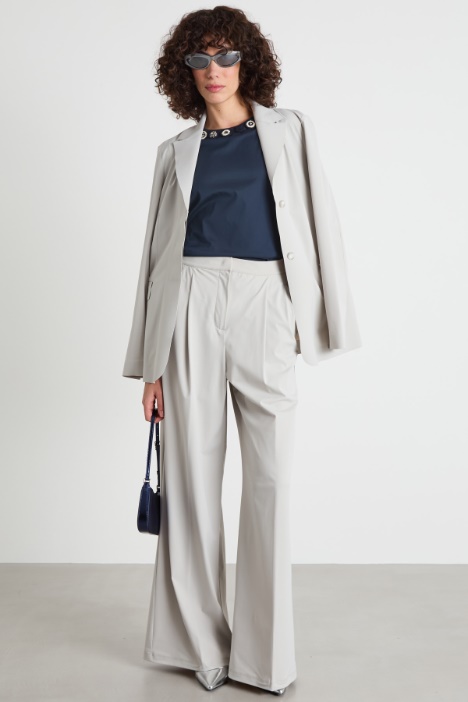 Single-breasted jersey blazer Intrend