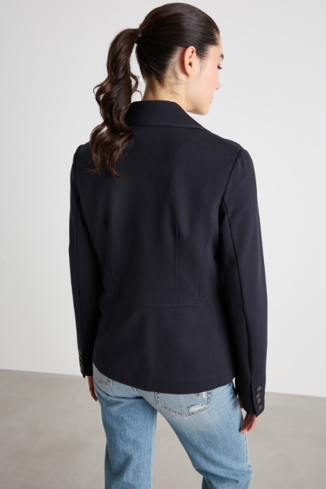 Blazer monopetto aderente