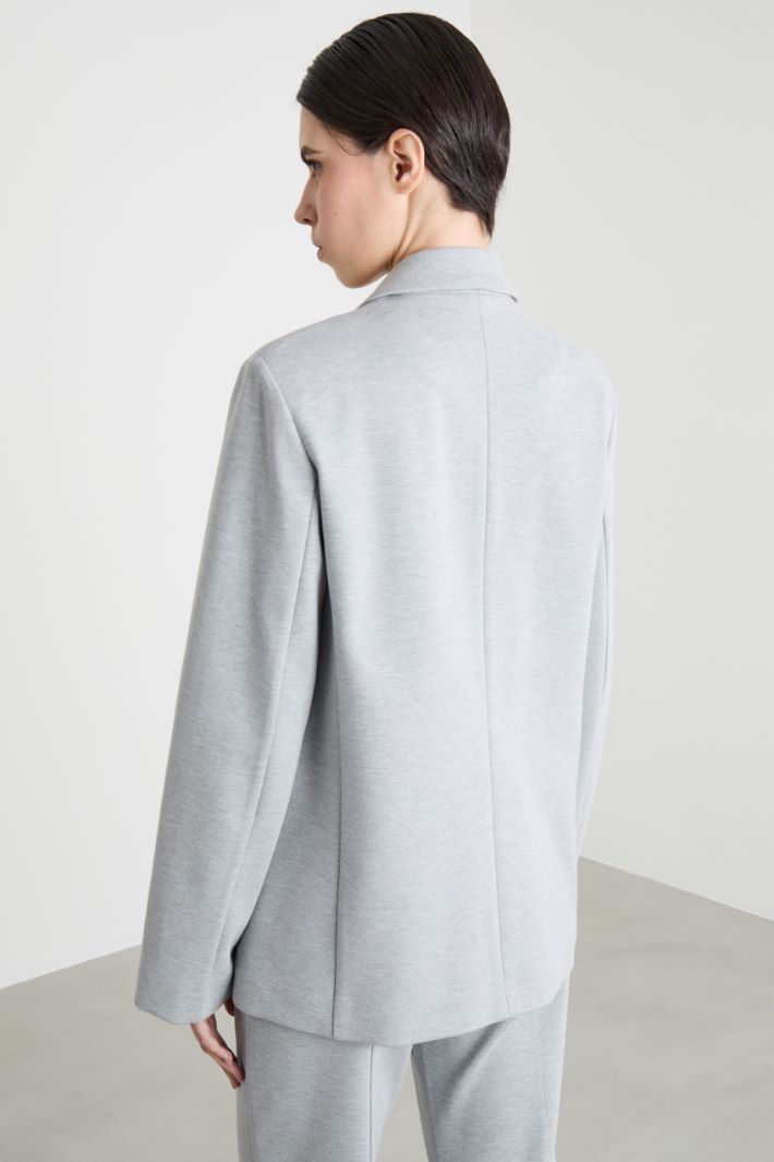 Relaxed-fit double-breasted blazer Intrend - 4