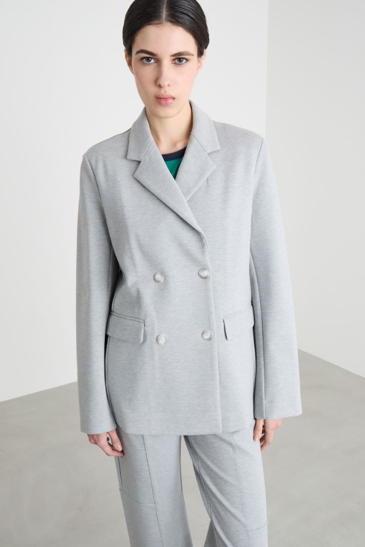 Relaxed-fit double-breasted blazer Intrend - 2