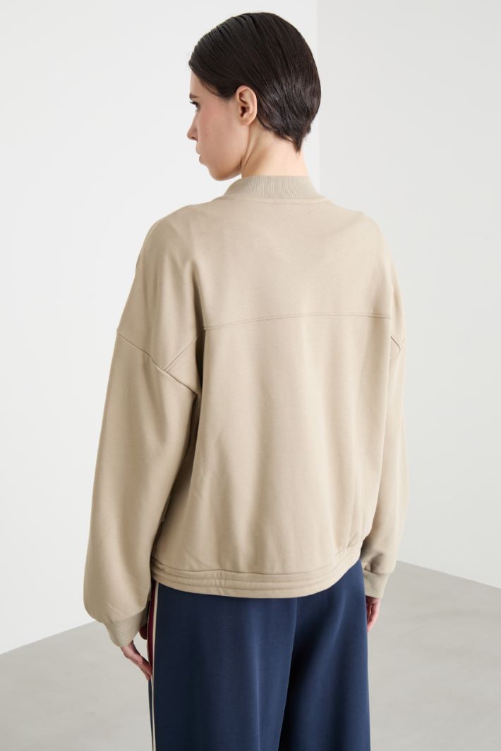 Zip-through sweatshirt Intrend - 4